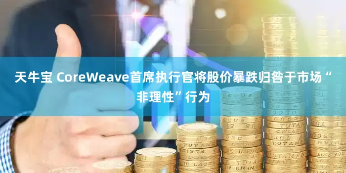 天牛宝 CoreWeave首席执行官将股价暴跌归咎于市场“非理性”行为